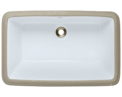 Rectangle Porcelain Sink Sizing Specs 